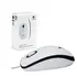 Maus Logitech B100 optical USB ,Bardhe, 4 image
