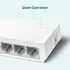 Switch Tp-link 5-PORT  LS1005,Bardhe, 4 image