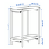 IKEA OLIVBLAD  Mbajtëse lulesh, e zezë, 5 image