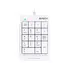 Tastiere A4 TECH FK13P FSTYLER Numeric USB ,Bardhe