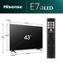Televizor Hisense 43"43E7NQ  QLED 4K UHD Smart TV, 2 image