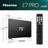 Televizor Hisense 75"75E7NQPRO QLED 4K UHD Smart TV, 3 image