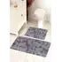Tepih për banjo 60x100 / SDV-02 Hiri mbyllur Sadiva