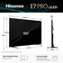 Televizor Hisense 100"100E7Q PRO QLED 4K UHD Smart TV, 4 image