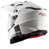 Axor X Cross Dual Visor  Sc White Red, Madhësia: XXL, Ngjyra: Bardhë, 2 image