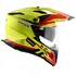 Axor X Cross Dual Visor  Flash Neon Yellow Red, Madhësia: XXL, Ngjyra: Verdhë, 2 image