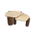 Tavoline dite set, CT0815, arre, travertine, 2 image