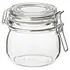IKEA KORKEN Kavanoz qelqi 0.5l