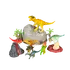 Lodër argëtuese, Dinosaur, 2 image
