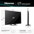 Televizor Hisense 75" 75U7Q ULED Miniled 4K UHD, 7 image