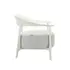 Fotele U697, hiri, bardhe 60, 4 image