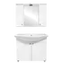 Dollap Albury, 100cm, bardhe, 2 image