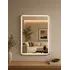 Pasqyre led 60x80cm me 3 ngjyra ndriçimi