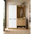 Paradhome Urban Sepet,150x42x206cm, bardhe matt