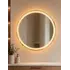 Pasqyre led 70x70cm me 3 ngjyra ndriçimi
