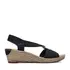 Sandale per femra Rieker, Madhësia: 39, Ngjyra: Zezë