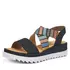 Sandale per femra Rieker, Madhësia: 40, Ngjyra: Kaltërt, 2 image